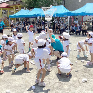 合同玉入れ 白組