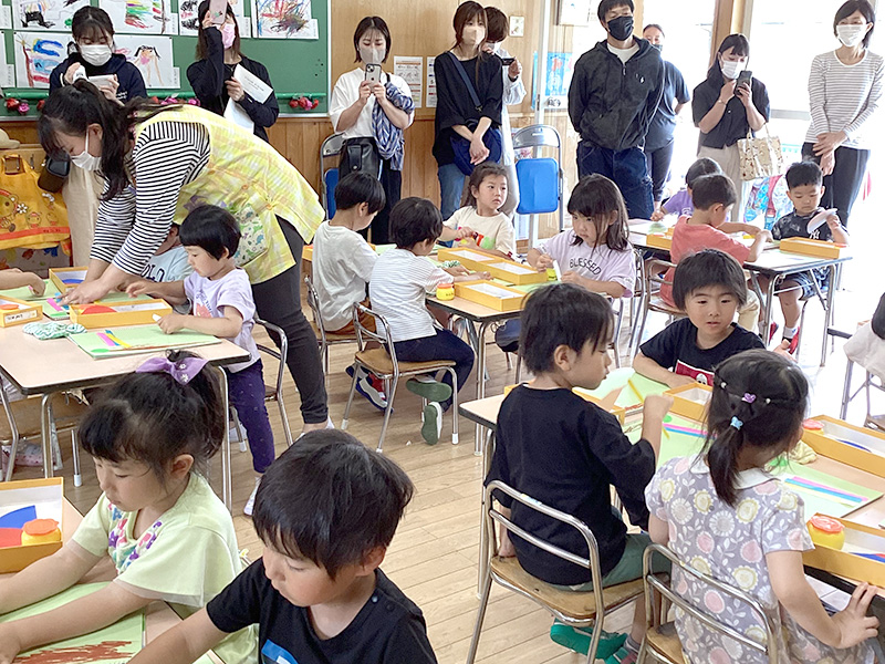 つき組 5月製作 こいのぼり