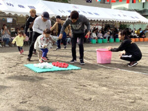 新入園児かけっこ